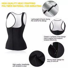 Load image into Gallery viewer, Heat-Trapping Vest - Sauna Vest
