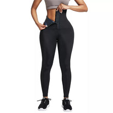 Load image into Gallery viewer, High Waist Tummy Control Sauna Leggings