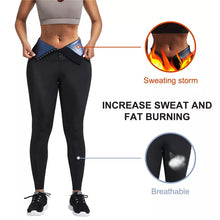 Load image into Gallery viewer, High Waist Tummy Control Sauna Leggings