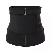Загрузить изображение в средство просмотра галереи, Body Shaper - Zippered Waist Trainer