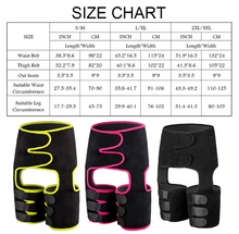 Загрузить изображение в средство просмотра галереи, Waist and Thigh Trimmer - Legs Shaper - Neoprene Tummy Control
