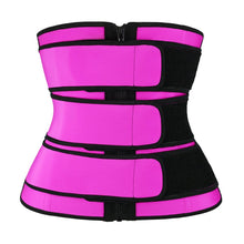 Load image into Gallery viewer, 3 Straps Waist Trainer - Body Shaper
