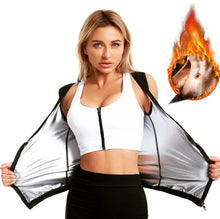 Load image into Gallery viewer, Heat-Trapping Vest - Sauna Vest