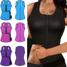 Загрузить изображение в средство просмотра галереи, Body Shaper - Waist Trainer - Adjustable Vest