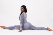Загрузить изображение в средство просмотра галереи, 2pcs Women Seamless Yoga Set - Long Sleeve