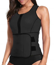 Cargar imagen en el visor de la galería, Body Shaper - Waist Trainer - Adjustable Vest
