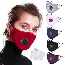 Load image into Gallery viewer, Cotton Face-Masks &amp; Free Lanyard
