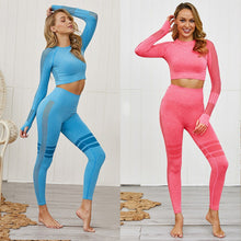 Load image into Gallery viewer, Women Yoga Seamless Set
