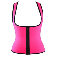 Cargar imagen en el visor de la galería, Women Slimming Waist Trainer - Zippered Vest
