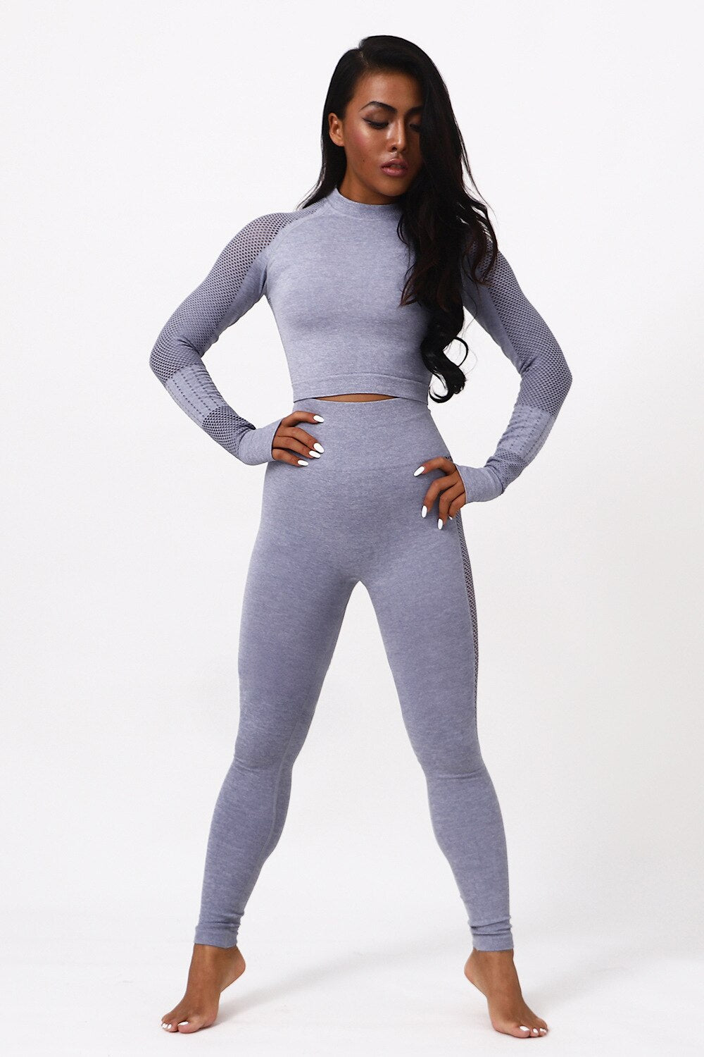 Women's Seamless Sportswear 2-Piece Gym Yoga Clothes – Duval Outlet